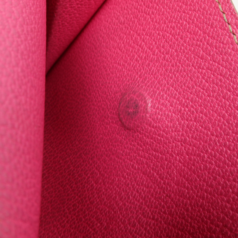 HERMES Epsom皮革Kelly Wallet長錢包Tosca/Rose Tyrien-20