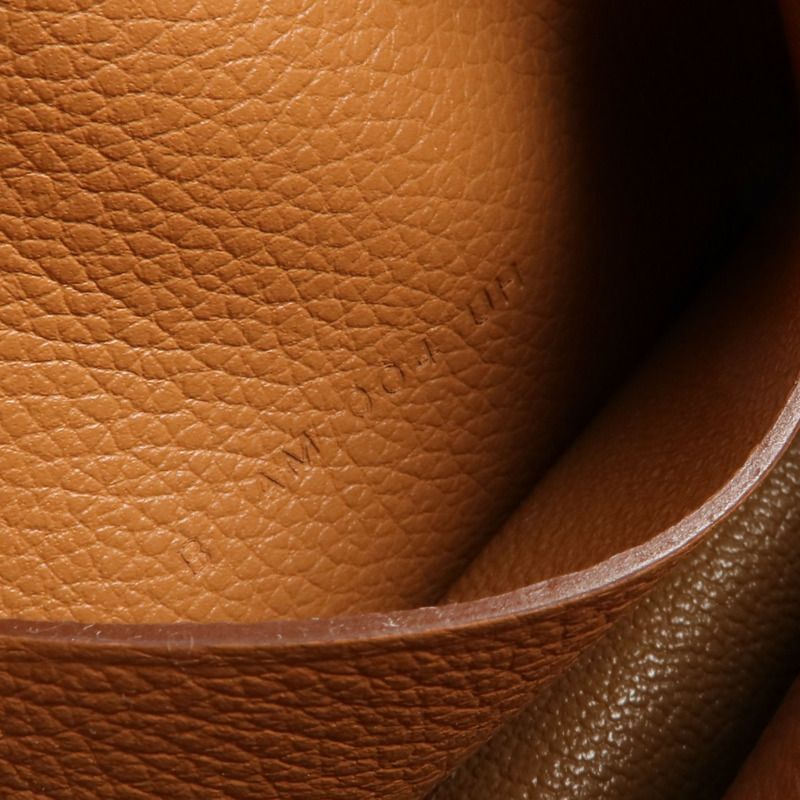 HERMES Evercolor皮革Constance Slim Wallet錢包Gold-7