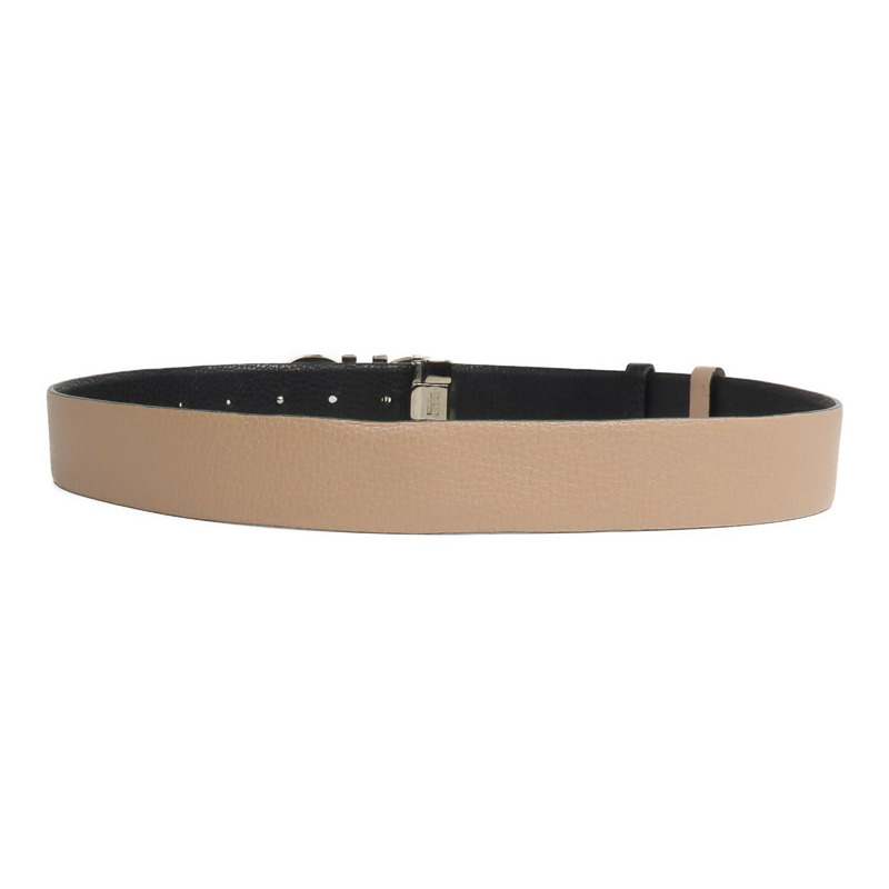 Salvatore Ferragamo 牛皮皮革Gancini Reversible Belt皮帶-2