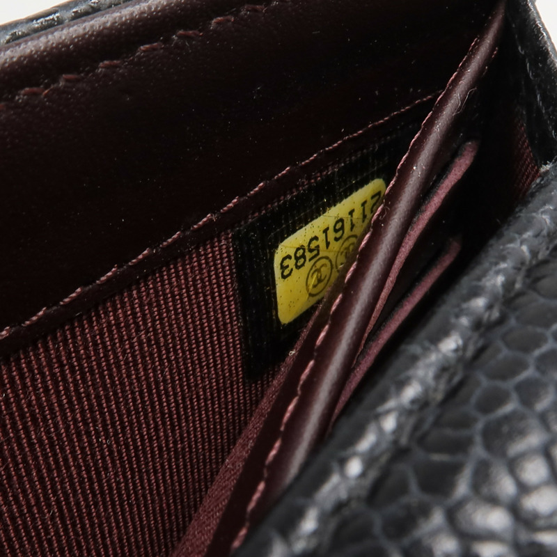 CHANEL 牛皮皮革Long Flap Wallet長錢包-8