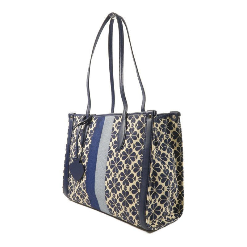 Kate Spade 帆布Stripe Market Medium肩背袋-2