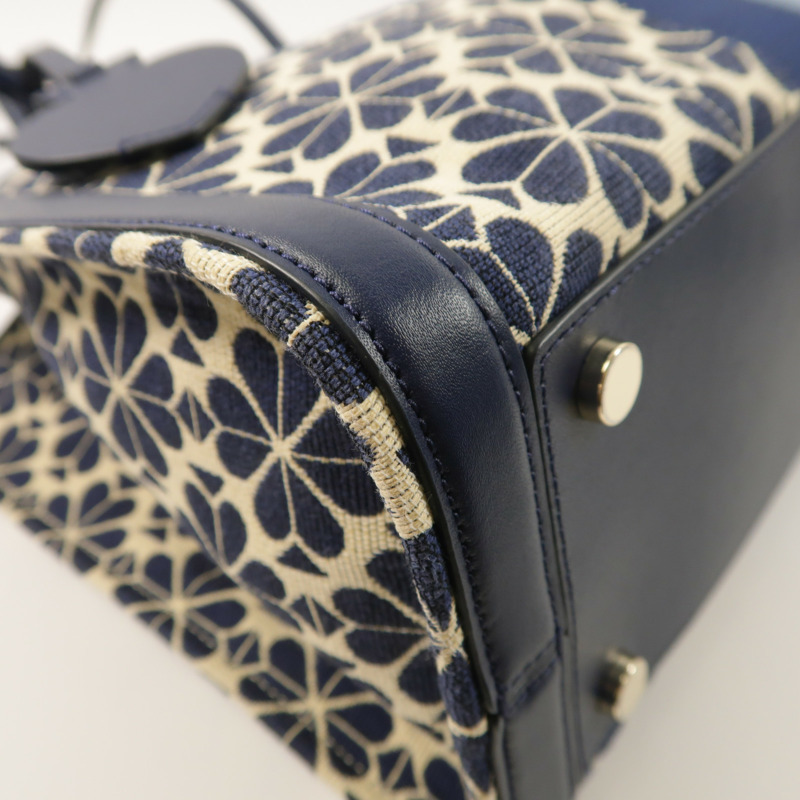 Kate Spade 帆布Stripe Market Medium肩背袋-10