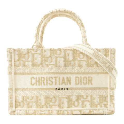 Dior 帆布Book Tote Mini手挽肩背兩用袋