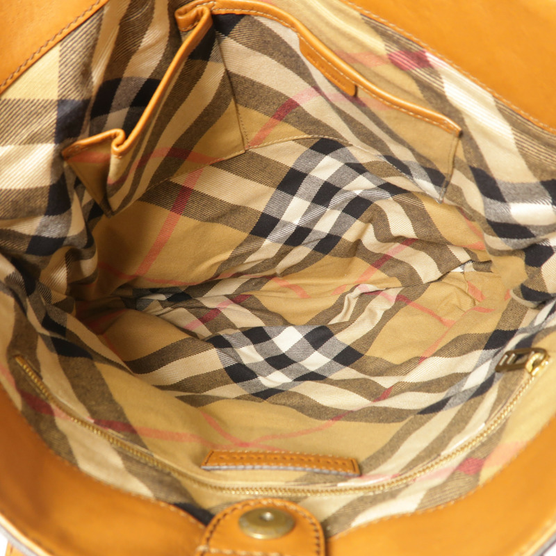 BURBERRY 牛皮皮革Tote Bag肩背袋-4
