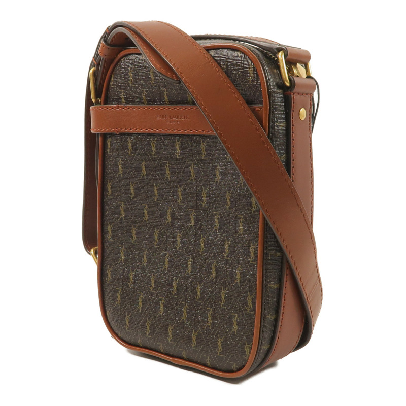 SAINT LAURENT 塗層帆布Le Monogramme Crossbody Bag肩背袋-2