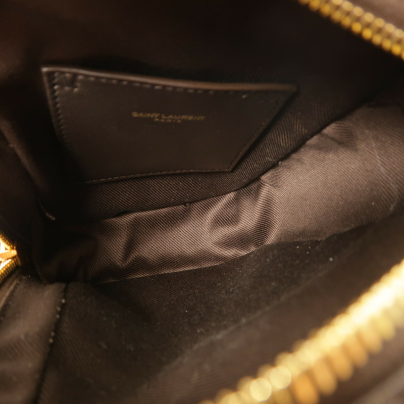 SAINT LAURENT 塗層帆布Le Monogramme Crossbody Bag肩背袋-4
