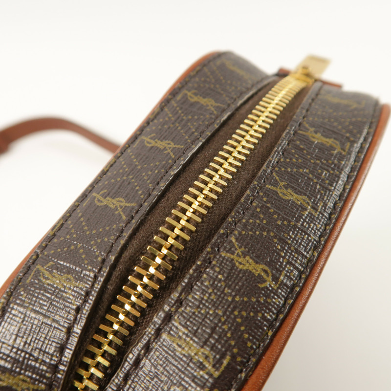 SAINT LAURENT 塗層帆布Le Monogramme Crossbody Bag肩背袋-13