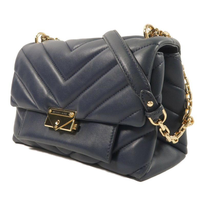 Michael Kors 牛皮皮革Chain Shoulder鏈帶肩背袋-2