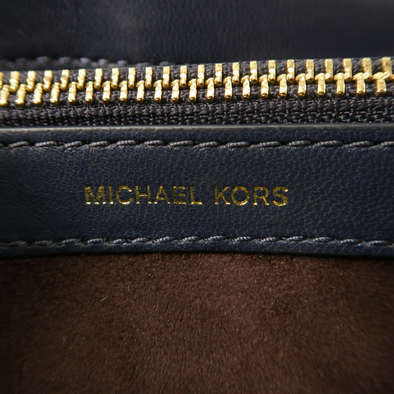Michael Kors 牛皮皮革Chain Shoulder鏈帶肩背袋-7