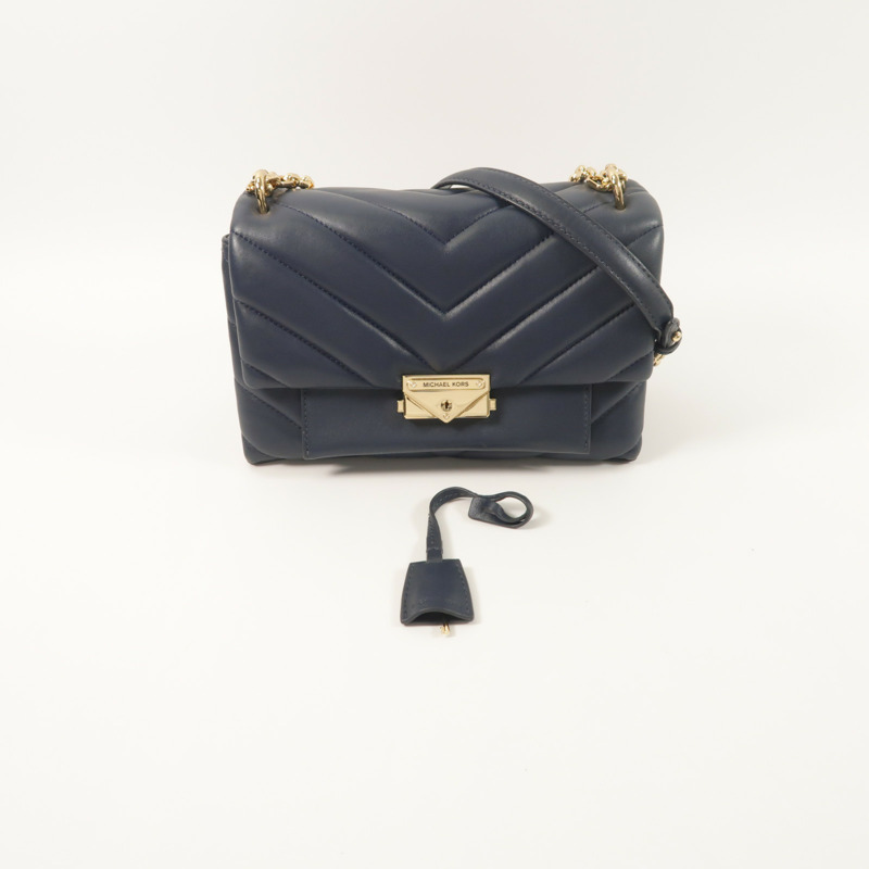 Michael Kors 牛皮皮革Chain Shoulder鏈帶肩背袋-9