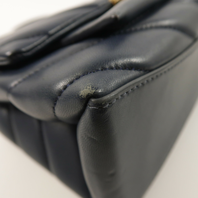 Michael Kors 牛皮皮革Chain Shoulder鏈帶肩背袋-12