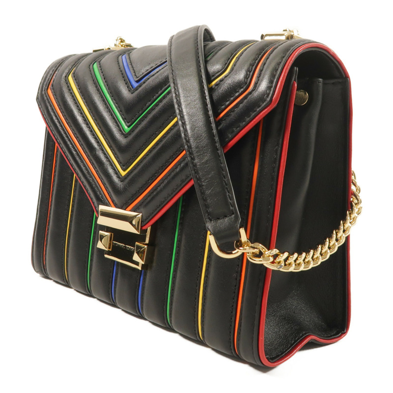 Michael Kors 牛皮皮革Chain Shoulder鏈帶肩背袋-2