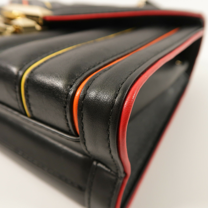 Michael Kors 牛皮皮革Chain Shoulder鏈帶肩背袋-10