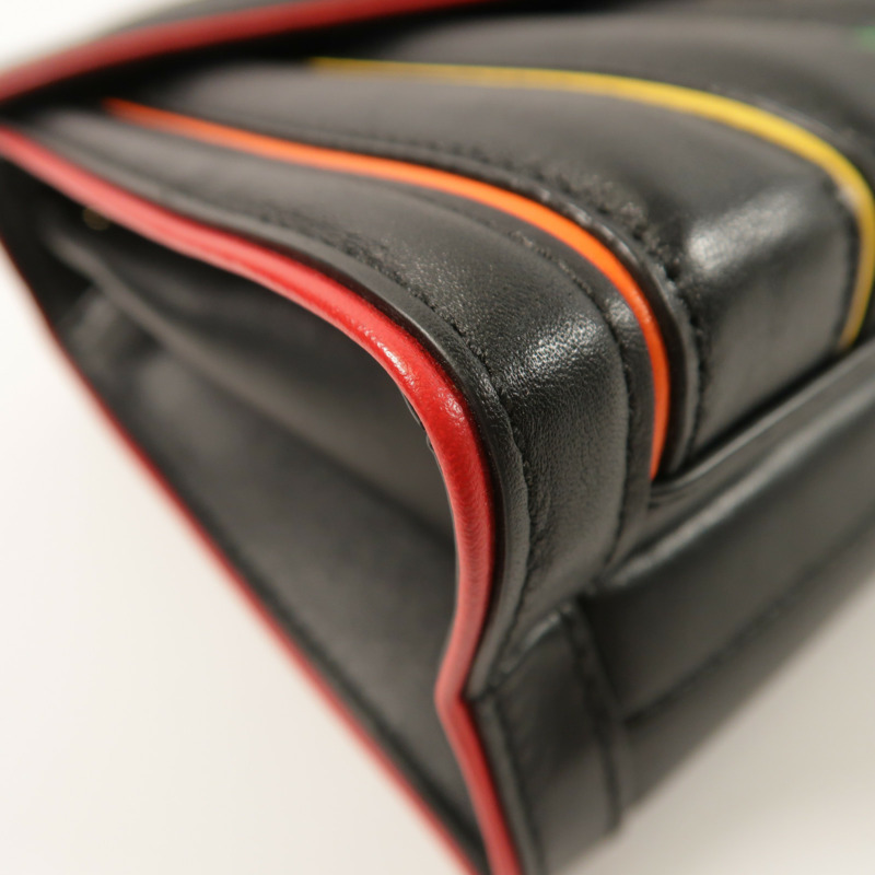 Michael Kors 牛皮皮革Chain Shoulder鏈帶肩背袋-11