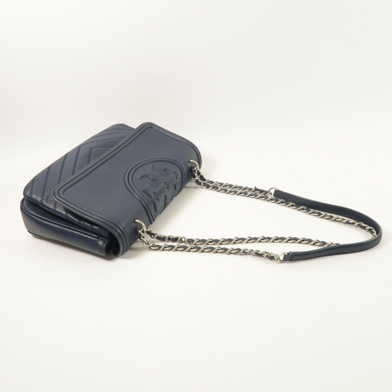 Tory Burch 牛皮皮革Chain Shoulder鏈帶肩背袋-8