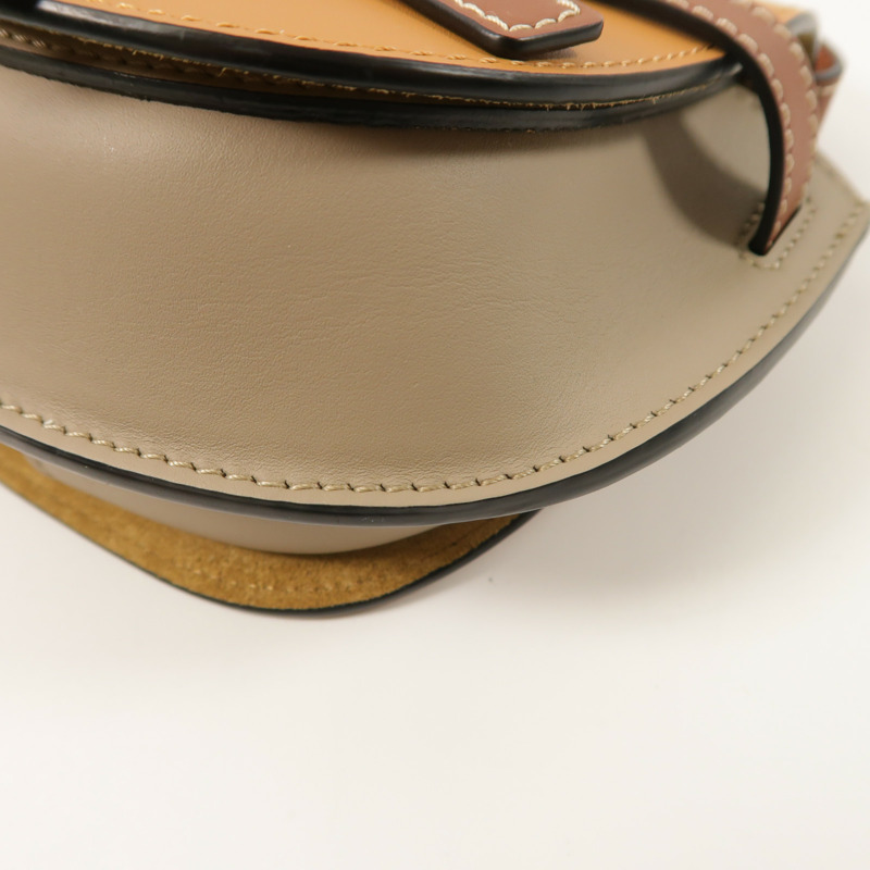 LOEWE 牛皮皮革Mini Gate肩背袋-9
