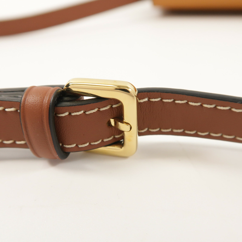 LOEWE 牛皮皮革Mini Gate肩背袋-14