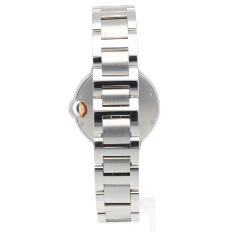 卡地亞藍氣球腕錶，精鋼錶殼，3753自動上鍊機芯，已翻新，女士腕錶，鑲鑽錶圈-5