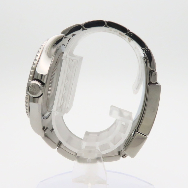 勞力士遊艇名仕型 116622 不鏽鋼鉑金銀色錶盤深銠金屬男士腕錶-4