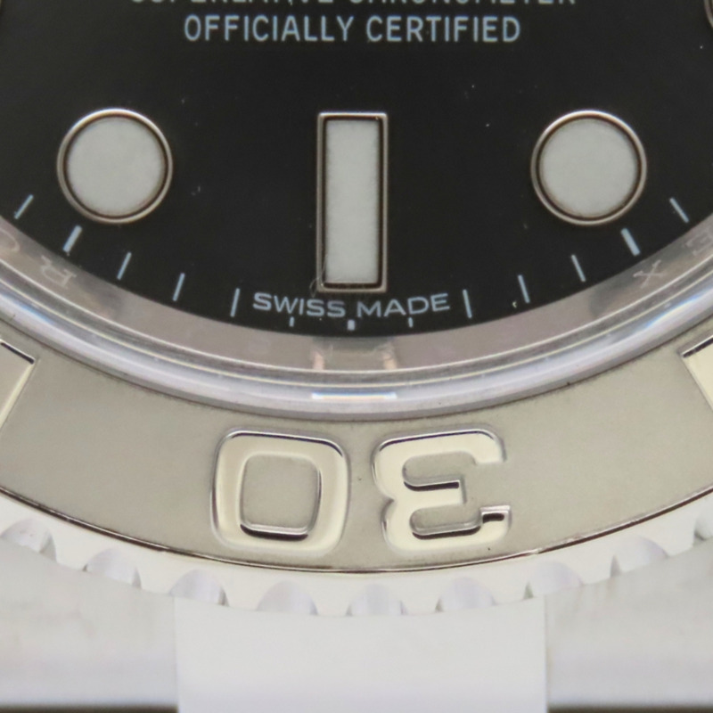 勞力士遊艇名仕型 116622 不鏽鋼鉑金銀色錶盤深銠金屬男士腕錶-11