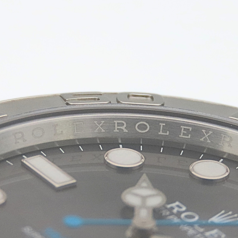 勞力士遊艇名仕型 116622 不鏽鋼鉑金銀色錶盤深銠金屬男士腕錶-13