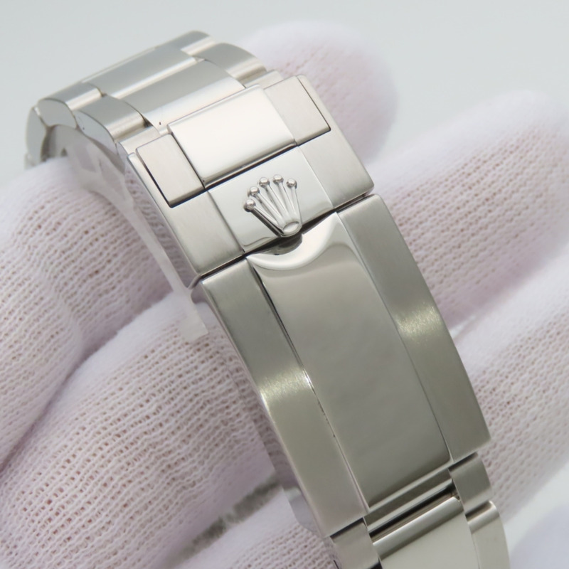 勞力士遊艇名仕型 116622 不鏽鋼鉑金銀色錶盤深銠金屬男士腕錶-14