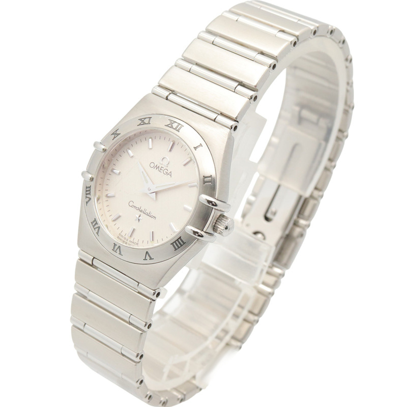 歐米茄星座系列腕錶，不鏽鋼材質，女士款，銀色，1572.30-1