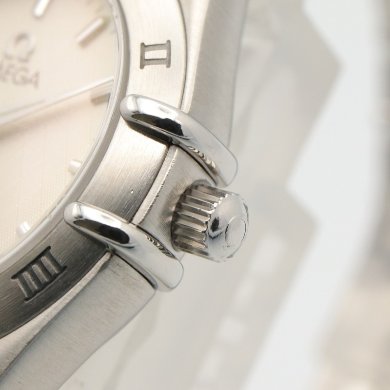 歐米茄星座系列腕錶，不鏽鋼材質，女士款，銀色，1572.30-5