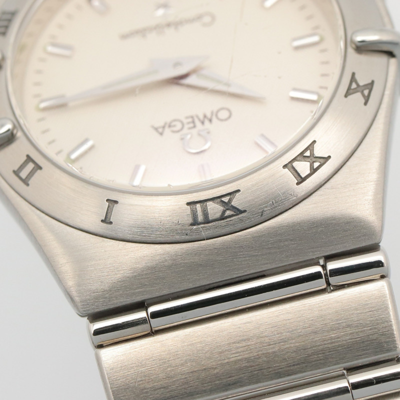 歐米茄星座系列腕錶，不鏽鋼材質，女士款，銀色，1572.30-10