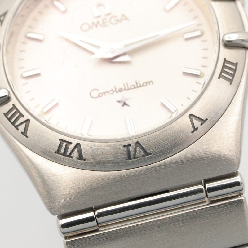 歐米茄星座系列腕錶，不鏽鋼材質，女士款，銀色，1572.30-11