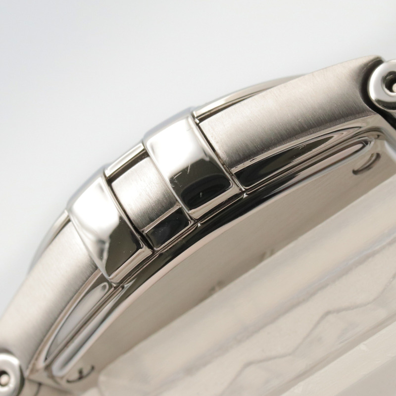 歐米茄星座系列鑲鑽錶圈12鑽女錶，不鏽鋼錶殼，白色錶盤，珍珠母貝錶帶，型號123.15.24.60.55.005-12