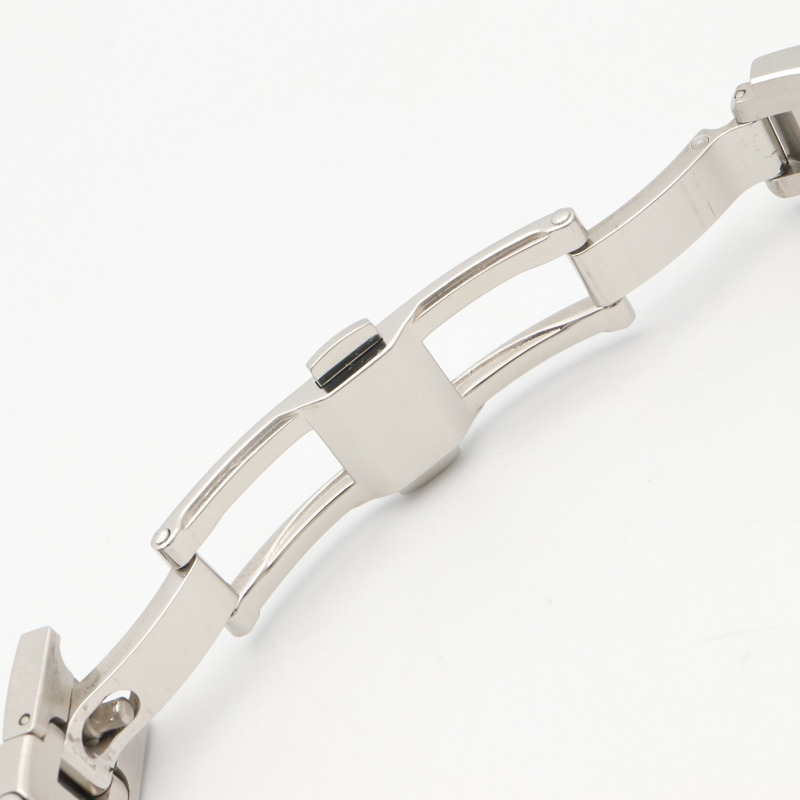 歐米茄星座系列鑲鑽錶圈12鑽女錶，不鏽鋼錶殼，白色錶盤，珍珠母貝錶帶，型號123.15.24.60.55.005-13