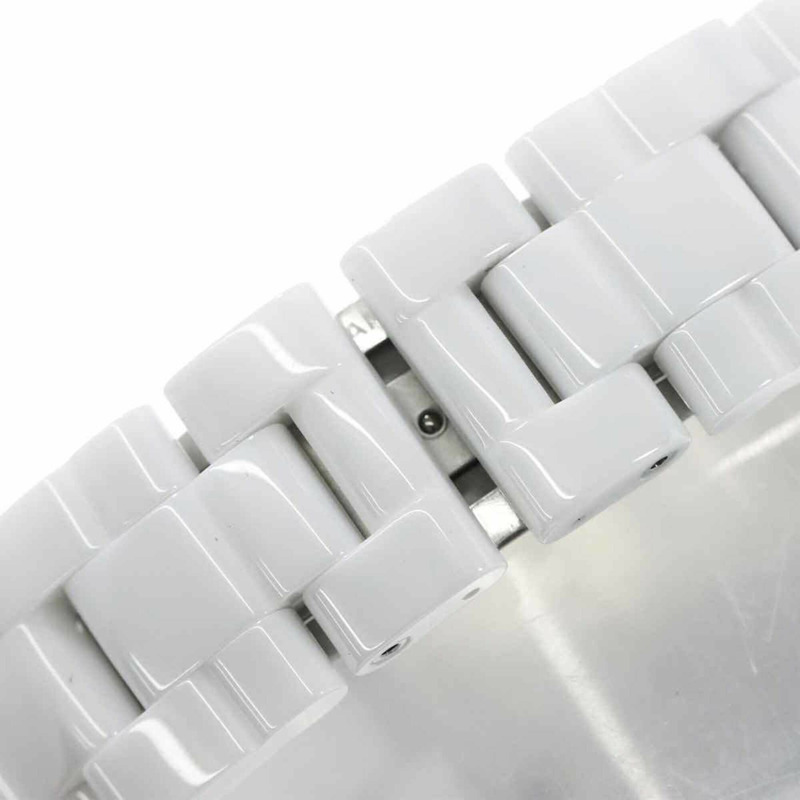 香奈兒 J12 38毫米 H1629 男士腕錶，日期顯示，鑲嵌12顆鑽石，白色陶瓷錶殼，自動上鍊機芯-6