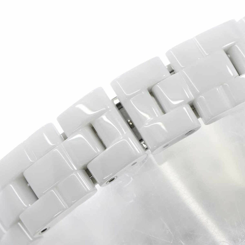 香奈兒 J12 29毫米 H2570 女士腕錶，鑲嵌8顆鑽石，白色珍珠貝母錶殼，陶瓷錶殼，石英機芯-6