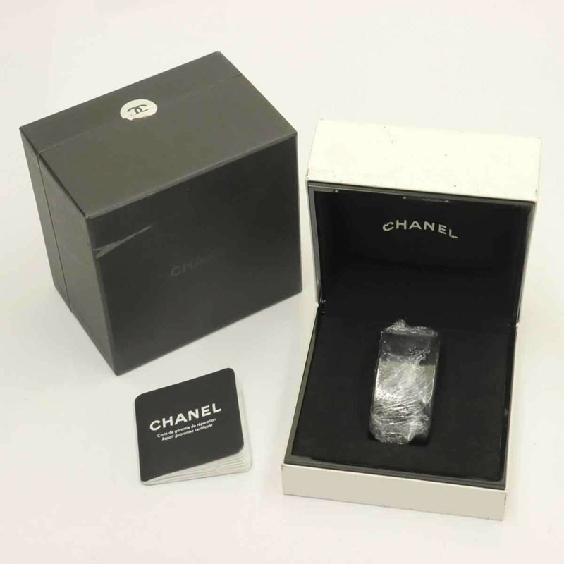 香奈兒 J12 29毫米 H3243 女士腕錶，粉紅藍寶石錶圈，鑲嵌8顆鑽石，白色貝殼陶瓷石英錶-1