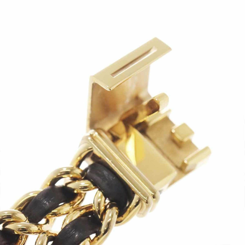 香奈兒 Premiere S 碼 H6951 新女士腕錶，黑色金錶殼，石英錶-6