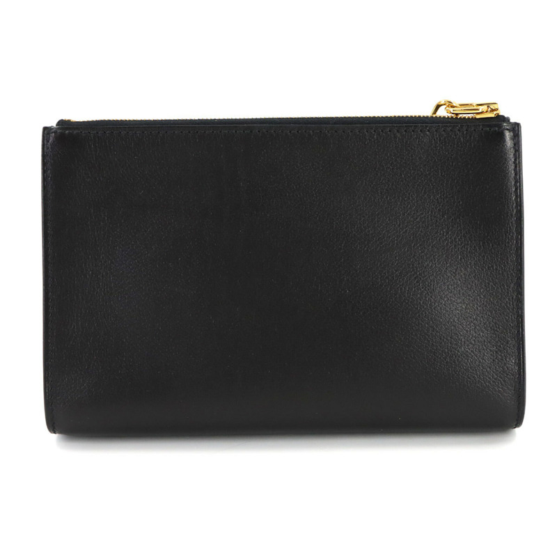 愛馬仕 Zip & Go PM 手拿包 Evercolor 黑色 K 印章 Chaine d'Ancre 金色五金 Zipengo-2