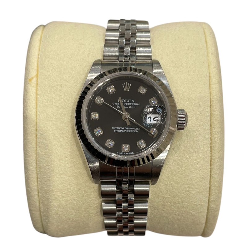 ROLEX 勞力士 79174G DATEJUST 自動機械鑽石腕錶 SS/K18WG 26mm-1