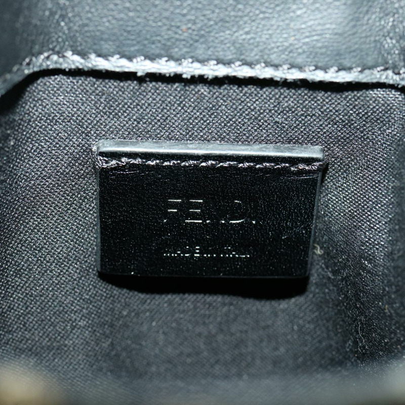 【日本直送】FENDI Zucca帆布單肩包 棕色/黑色 正品 31851SAV-19