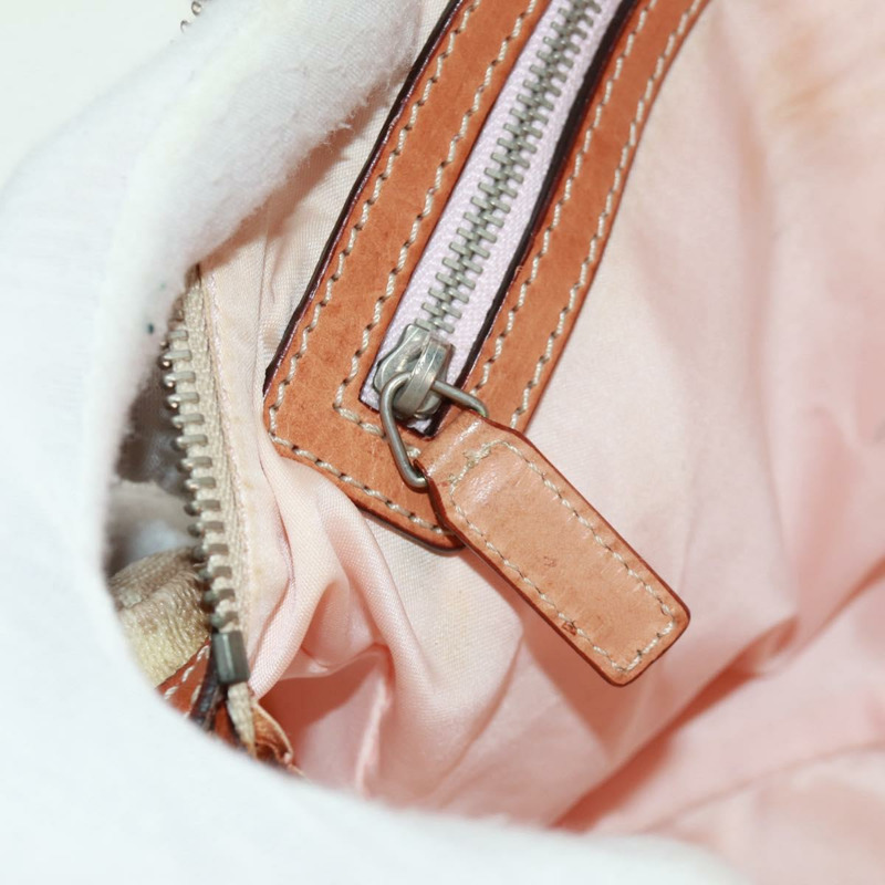 【日本直送】Christian Dior Trotter帆布浪漫手提包 PVC米色銀色 正品 165370SAV-23