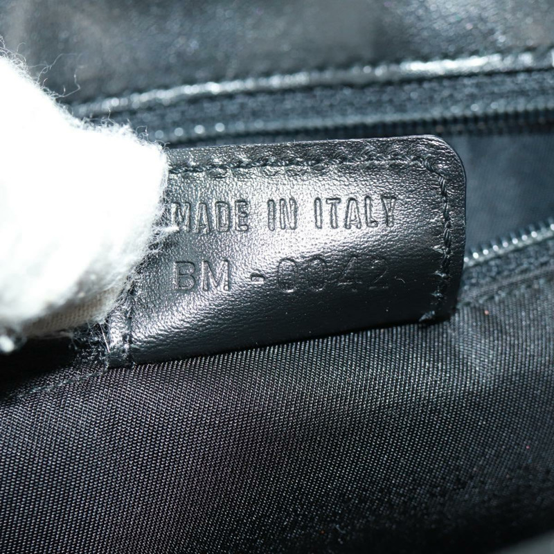 【日本直送】Christian Dior Trotter帆布街頭時尚肩背包 黑色銀色 正品 168745V-10