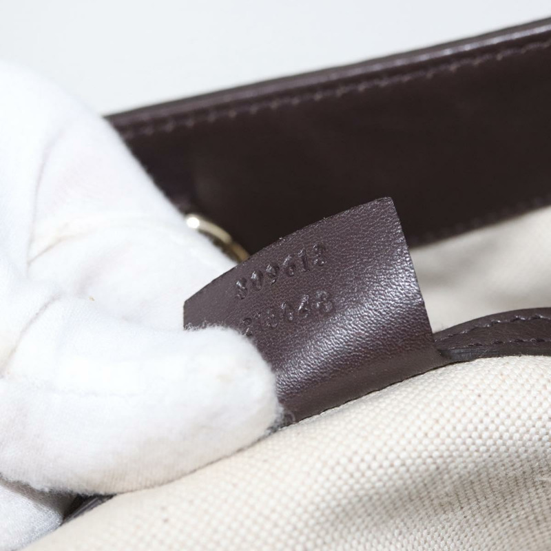 【日本直送】GUCCI GG Supreme 托特包 PVC 金色深棕色 309613 正品 ki6444-11