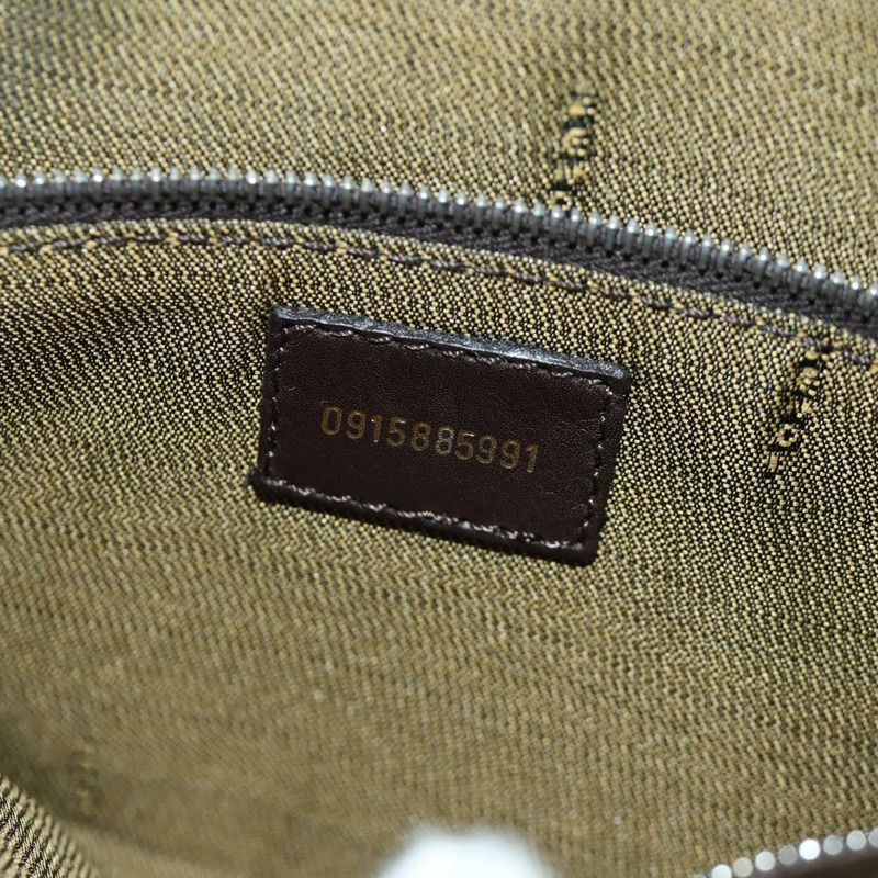 【日本直送】FENDI Zucca帆布肩背包 黑色棕色 正品 172726SAV-11