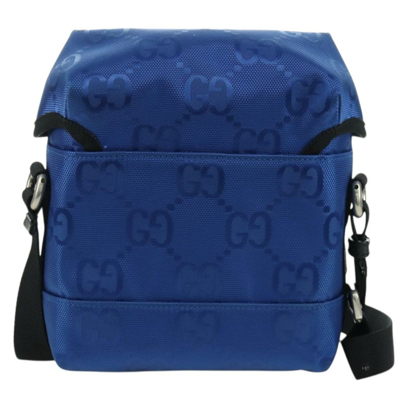 【日本直送】GUCCI GG帆布肩背包 藍色 643858 正品 LNZ169M-1