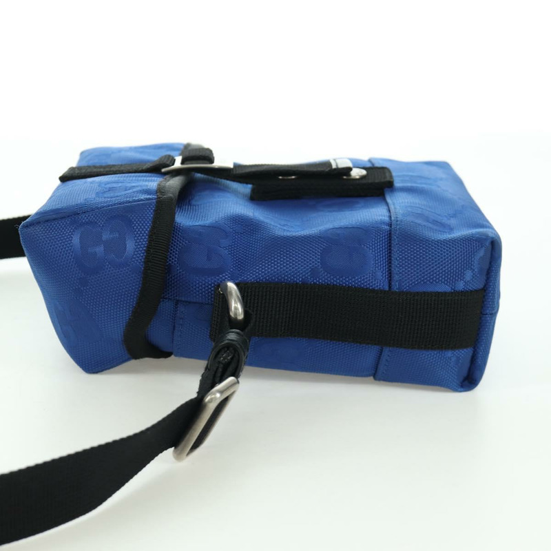 【日本直送】GUCCI GG帆布肩背包 藍色 643858 正品 LNZ169M-2