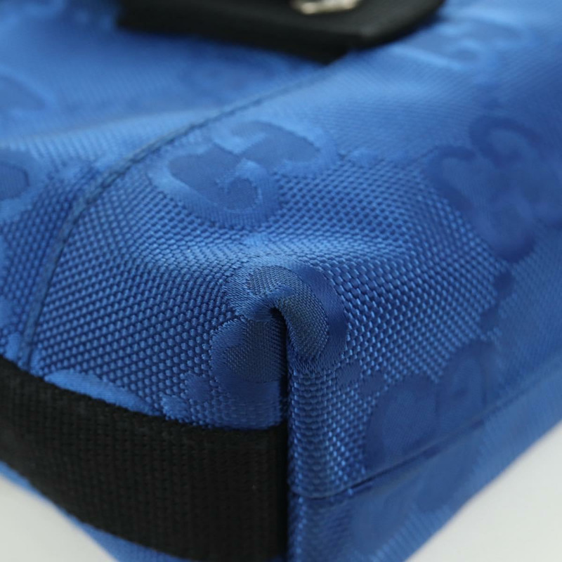 【日本直送】GUCCI GG帆布肩背包 藍色 643858 正品 LNZ169M-7