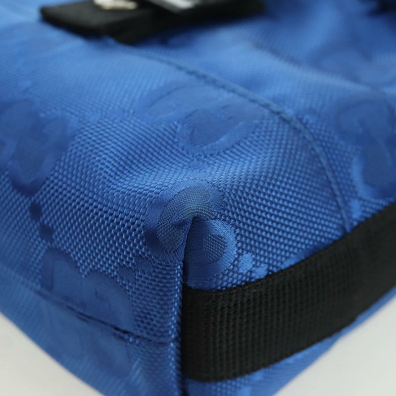 【日本直送】GUCCI GG帆布肩背包 藍色 643858 正品 LNZ169M-14