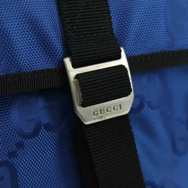 【日本直送】GUCCI GG帆布肩背包 藍色 643858 正品 LNZ169M-17