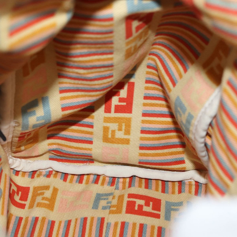 【日本直送】FENDI Zucca帆布波士頓包 淺藍色 金色 正品 168309V-18