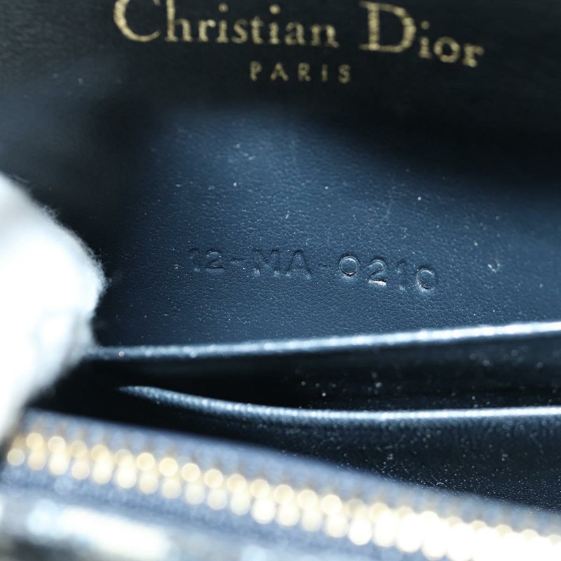 【日本直送】Christian Dior Trotter帆布馬鞍腰包，海軍藍/金色，正品，貨號171490SAV-11